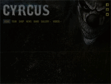 Tablet Screenshot of cyrcus.com